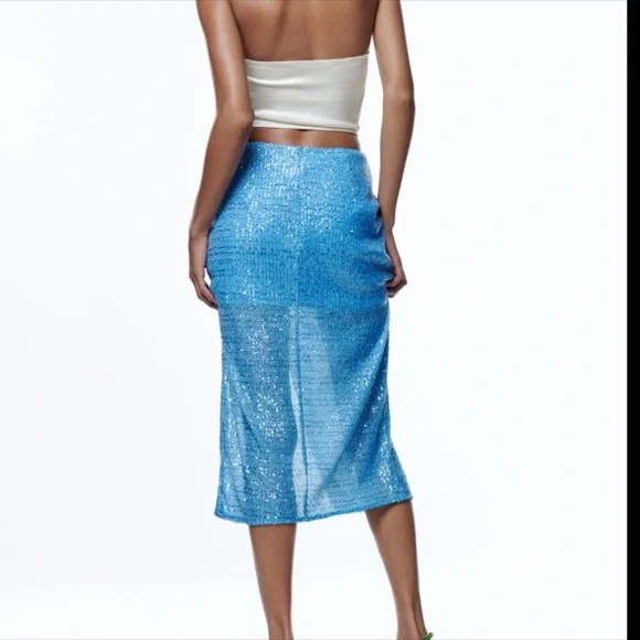 Zara sequin skirt - Picture 5 of 6